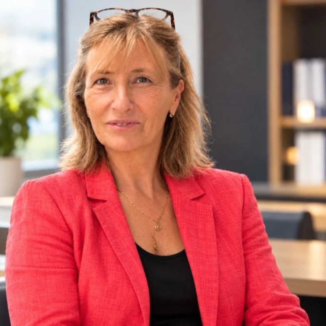 Céline Bérard Bondoux dans son bureau